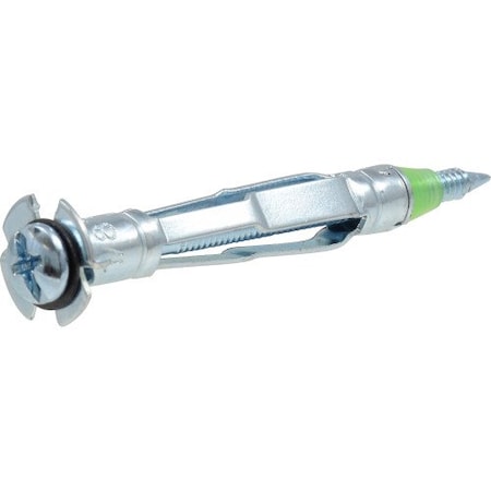 Hillman Screw Anchor, 1/8" L, Steel, 10 PK 5018